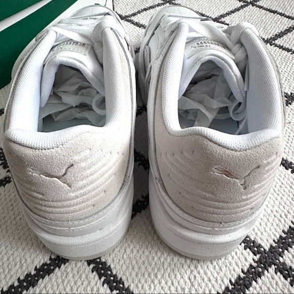 NIB Puma Slipstream Lace Up Mens White Sneakers US 10.5 - Picture 5 of 11